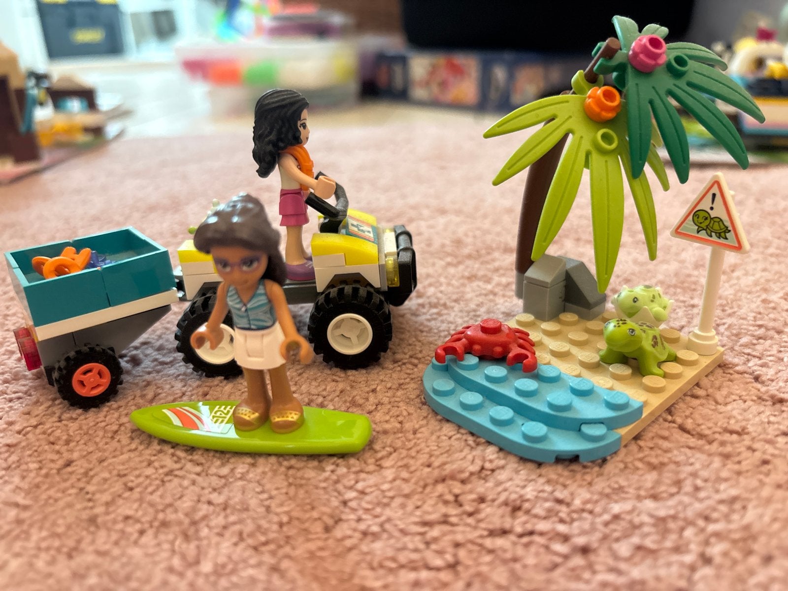 LEGO Friends 41697 Reddingsactie Schildpadden, Ophalen of Verzenden, Zo goed als nieuw, Overige merken