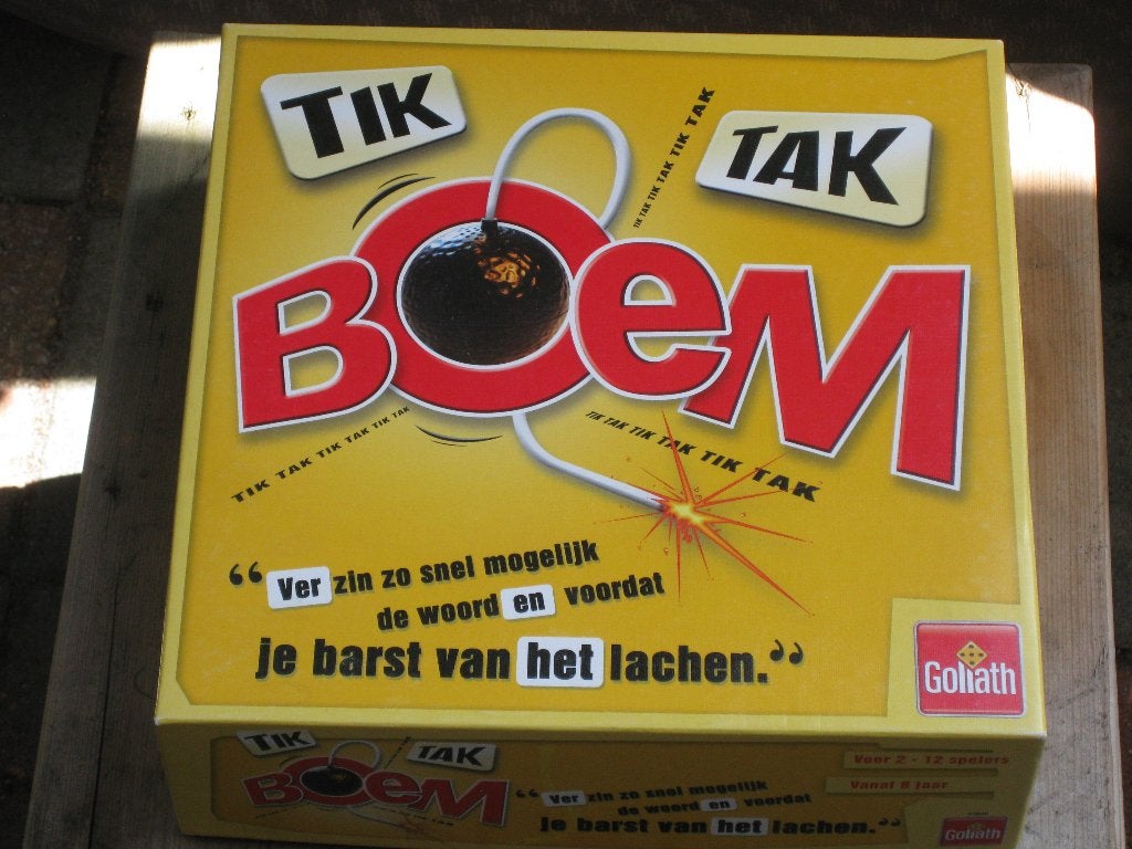 Goliath Spel / Tik Tak Boem, Ophalen, Zo goed als nieuw