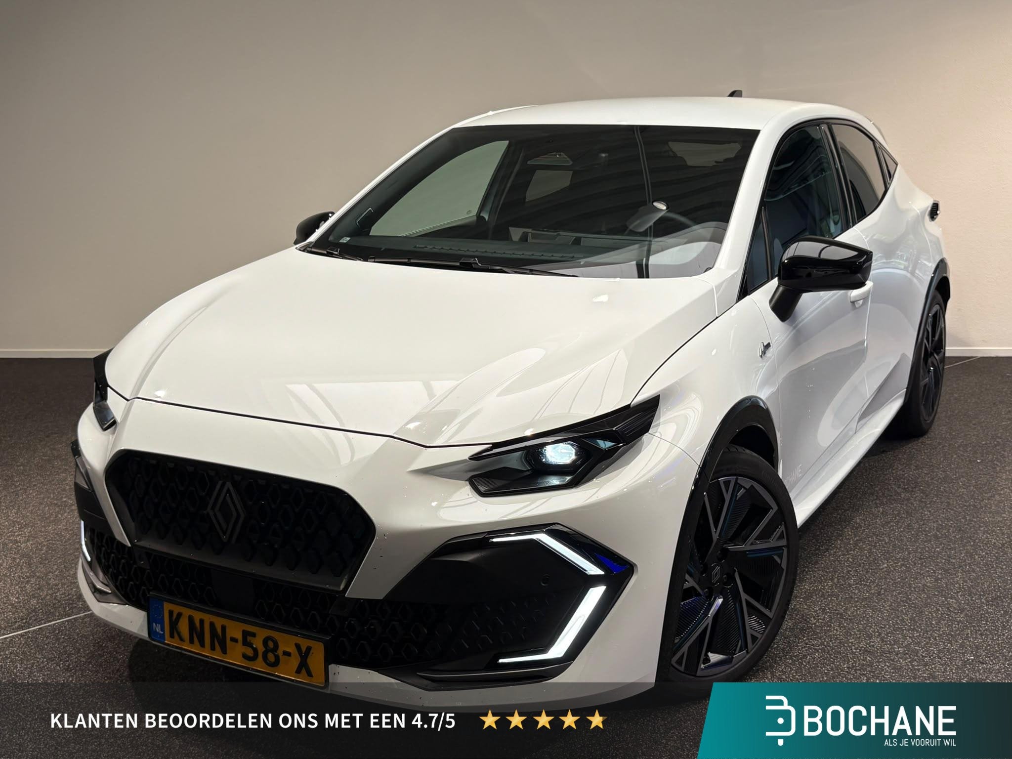 Renault Clio 1.8 Hybrid 160 esprit Alpine | Demo | Harman &, Auto's, 4 cilinders, Met garantie (alle), 1246 kg, Wit