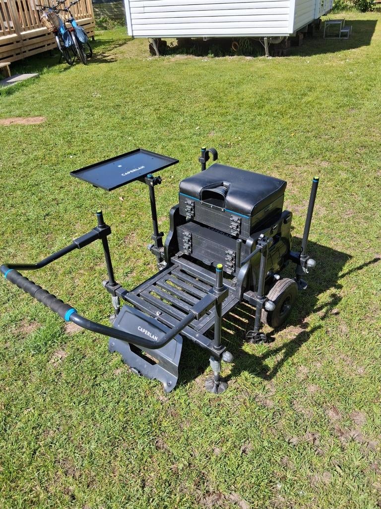 Caperlan visplateau., Caravans en Kamperen, Ophalen, Zo goed als nieuw, Campingstoel