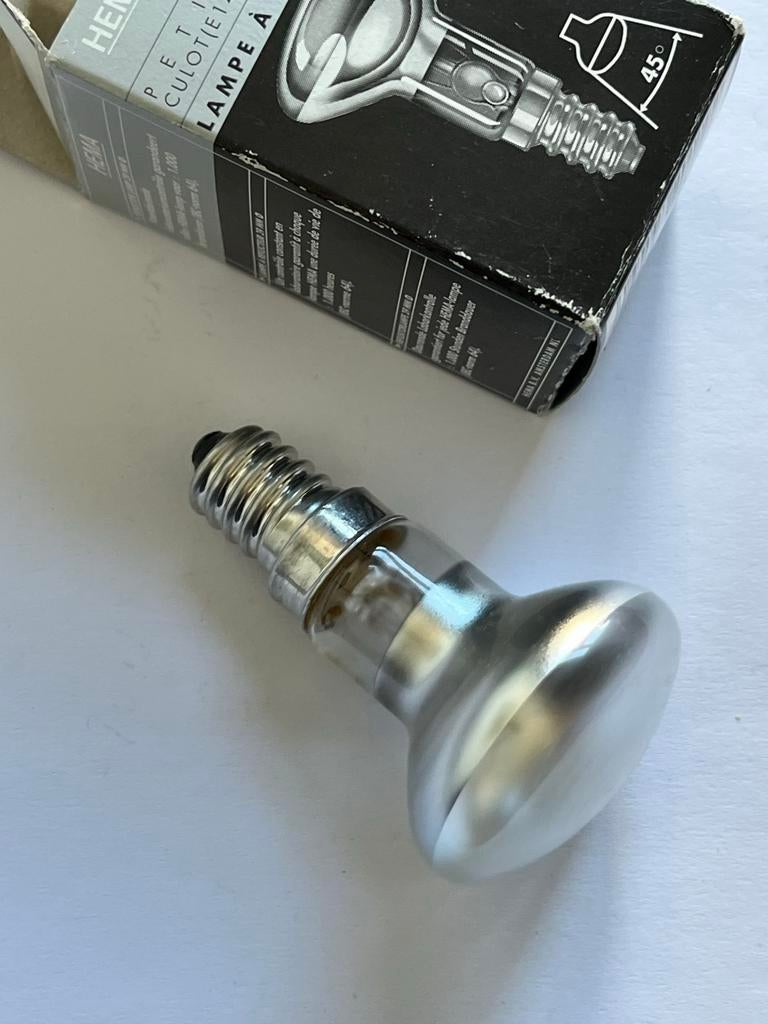 Vintage HEMA Reflectorlamp E14 30W - Nieuw in doos, Ophalen of Verzenden, Nieuw