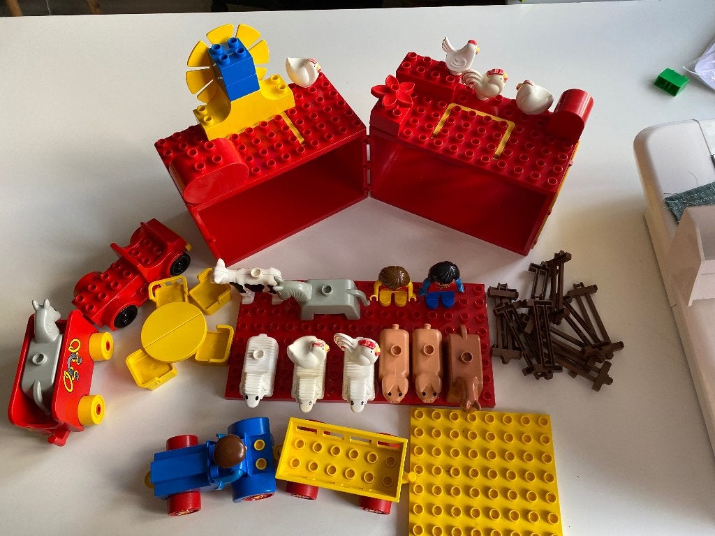 Duplo boerderij, Gebruikt, Inclusief extra onderdelen, Ophalen of Verzenden, Duplo