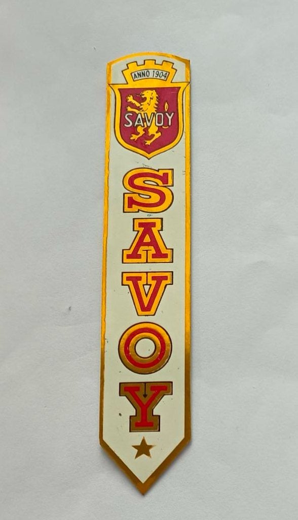 Sticker Savoy Union, Ophalen of Verzenden, Zo goed als nieuw, Merk