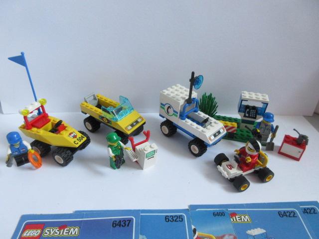 4 Town sets met bouwtekeningen., Kinderen en Baby's, Speelgoed | Duplo en Lego, Lego, Ophalen of Verzenden, Complete set, Compleet