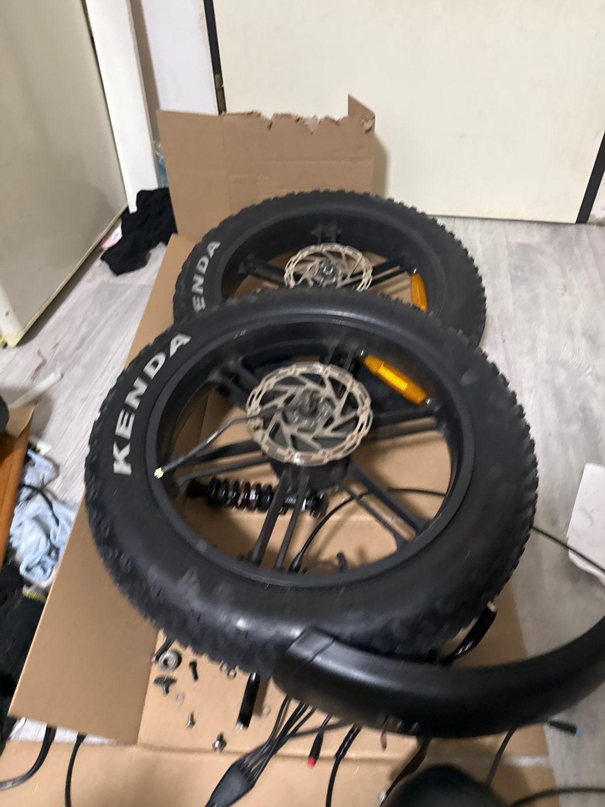 Fatbike v20 Voor en achterwiel, Fietsen en Brommers, Fietsonderdelen, Ophalen, Zo goed als nieuw, Fatbike