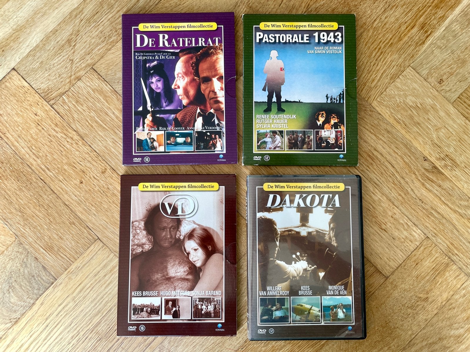 4x Wim Verstappen Filmcollectie DVD’s (met NL), Vanaf 16 jaar, Ophalen of Verzenden, Zo goed als nieuw, Drama