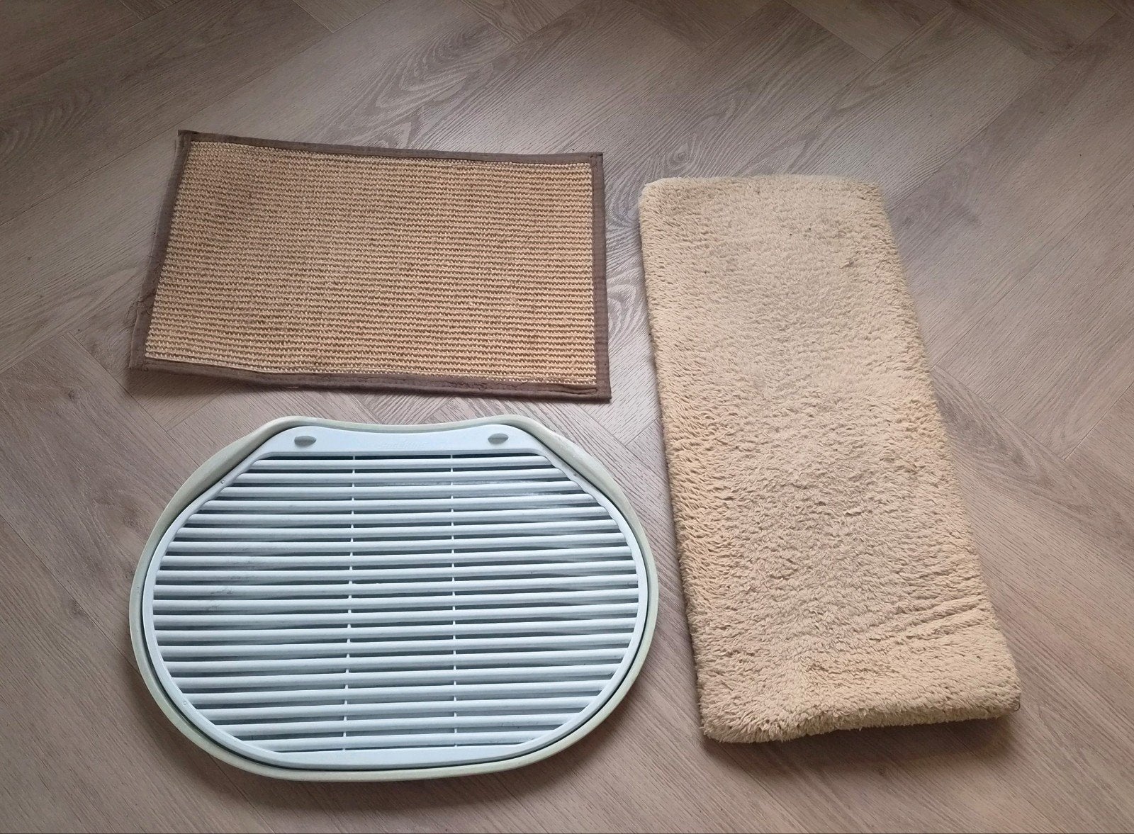Gratis katten matjes, Ophalen