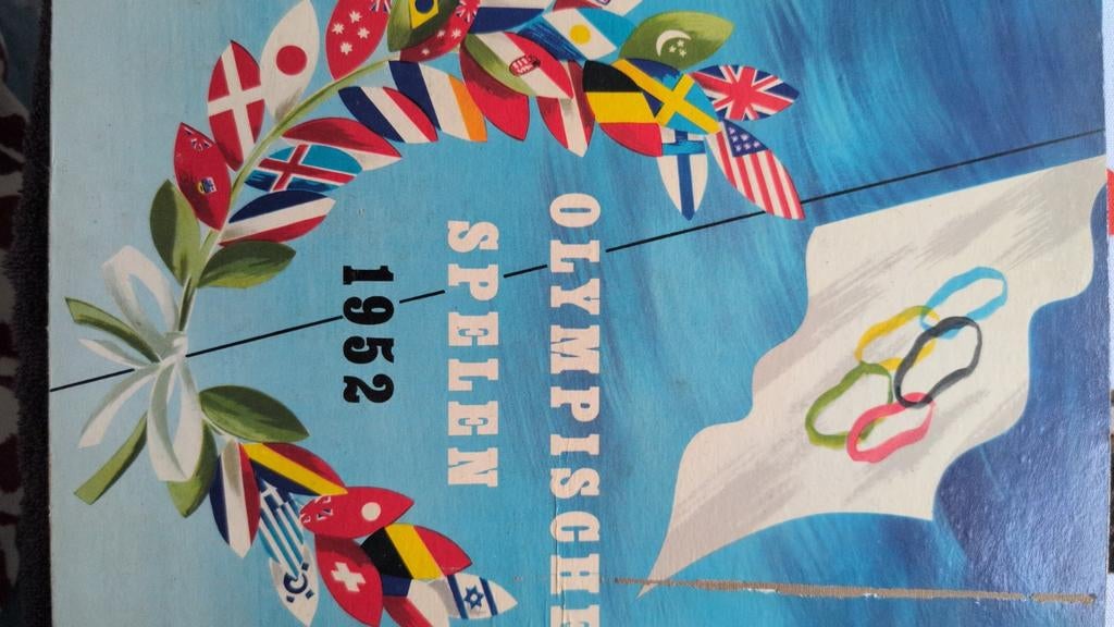 Olympische Spelen 1952 - Historisch Sportboek, Ophalen of Verzenden, Gelezen, Jan Koome, Overige sporten
