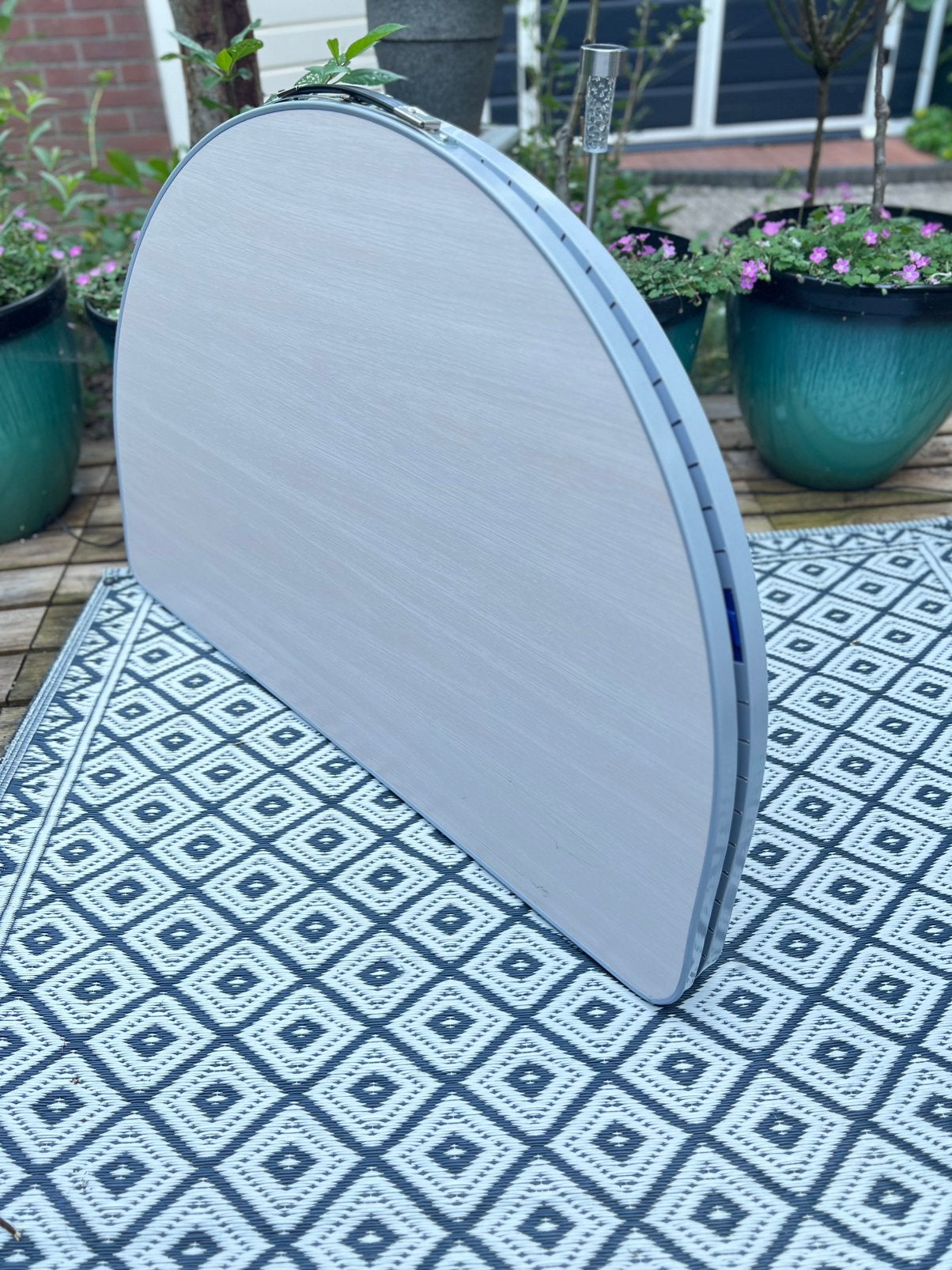 Lafuma campingtafel, Caravans en Kamperen, Kampeermeubelen, Ophalen, Zo goed als nieuw, Campingtafel
