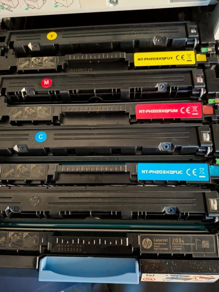 dtf printer via laserprinter, Computers en Software, Printers, Hp, Gebruikt, Kleur printen, Printer