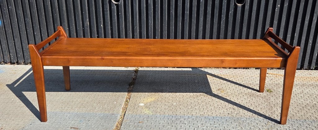 Zara home bankje hout, Ophalen, Minder dan 50 cm, 125 cm of meer, Mid century modern