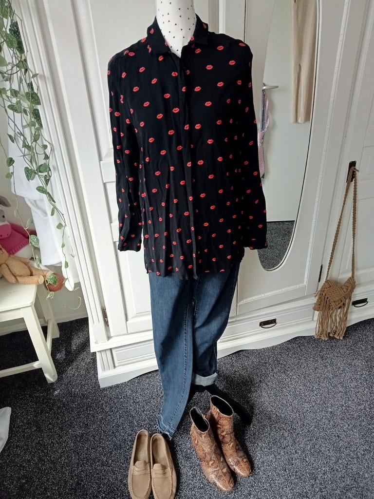 Sissy Boy " Blouse maat L/XL ", Zwart, Maat 42/44 (L), Sissy-Boy, Ophalen of Verzenden