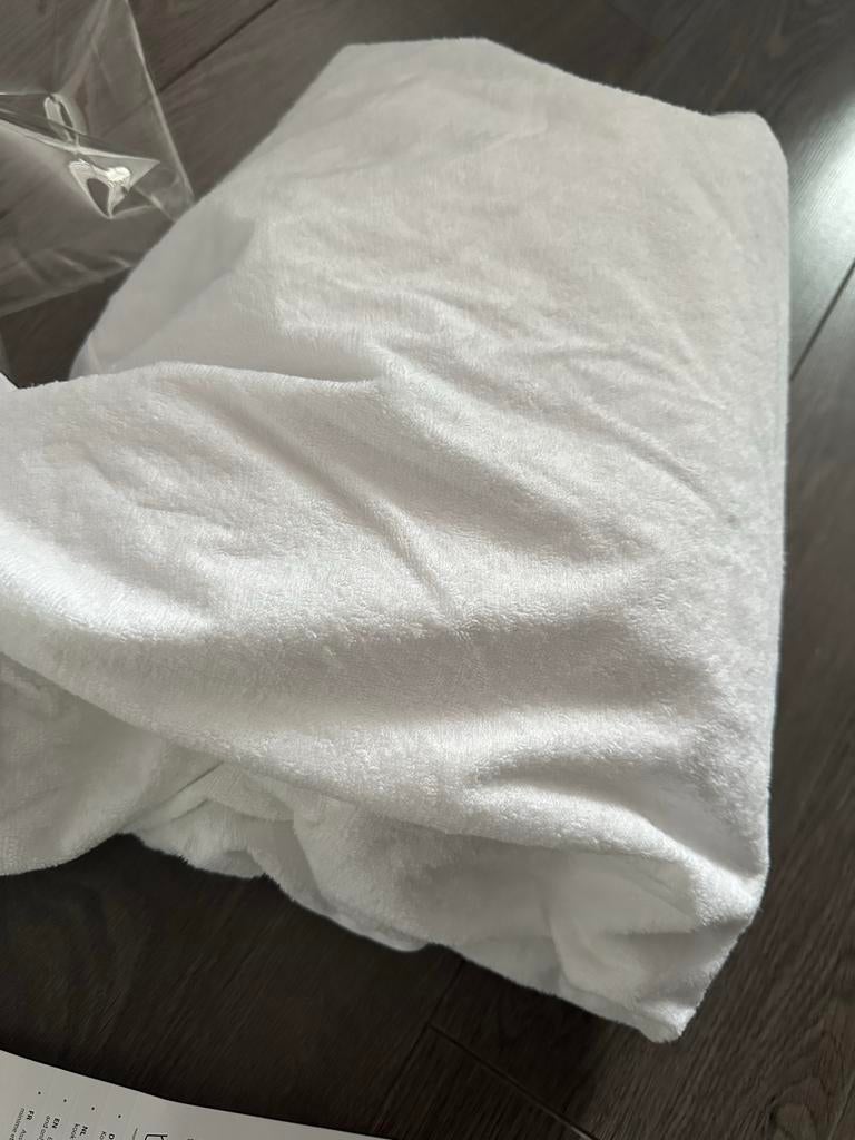 Premium Matrasbeschermer - 100% Waterdicht, Ophalen, Eenpersoons, Nieuw, Wit