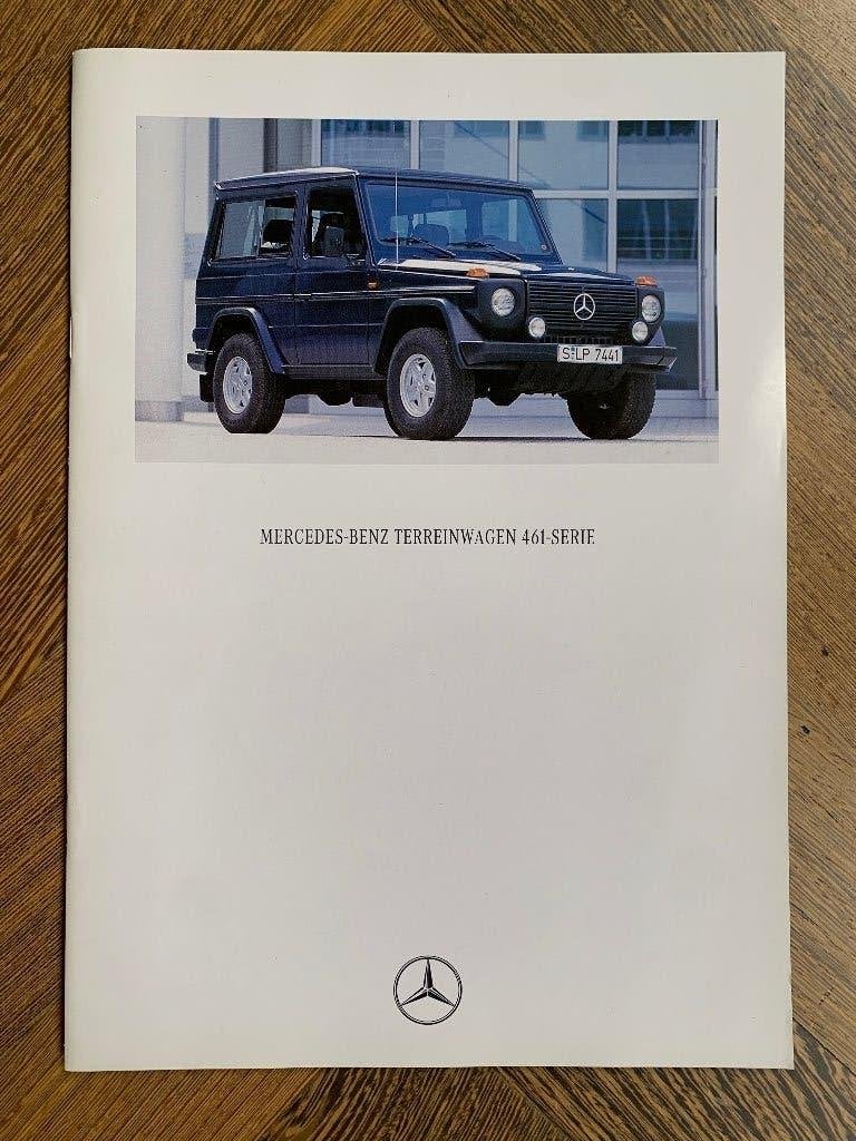 Nederlandse brochure Mercedes-Benz G-klasse W461 1993 nieuw!, Nieuw, Mercedes-Benz, Mercedes, Ophalen of Verzenden