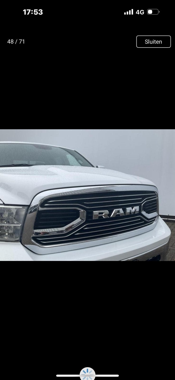 Mooie Dodge Ram 1500  Marge., Auto's, Dodge, Automaat, Wit, Leder, Adaptive Cruise Control