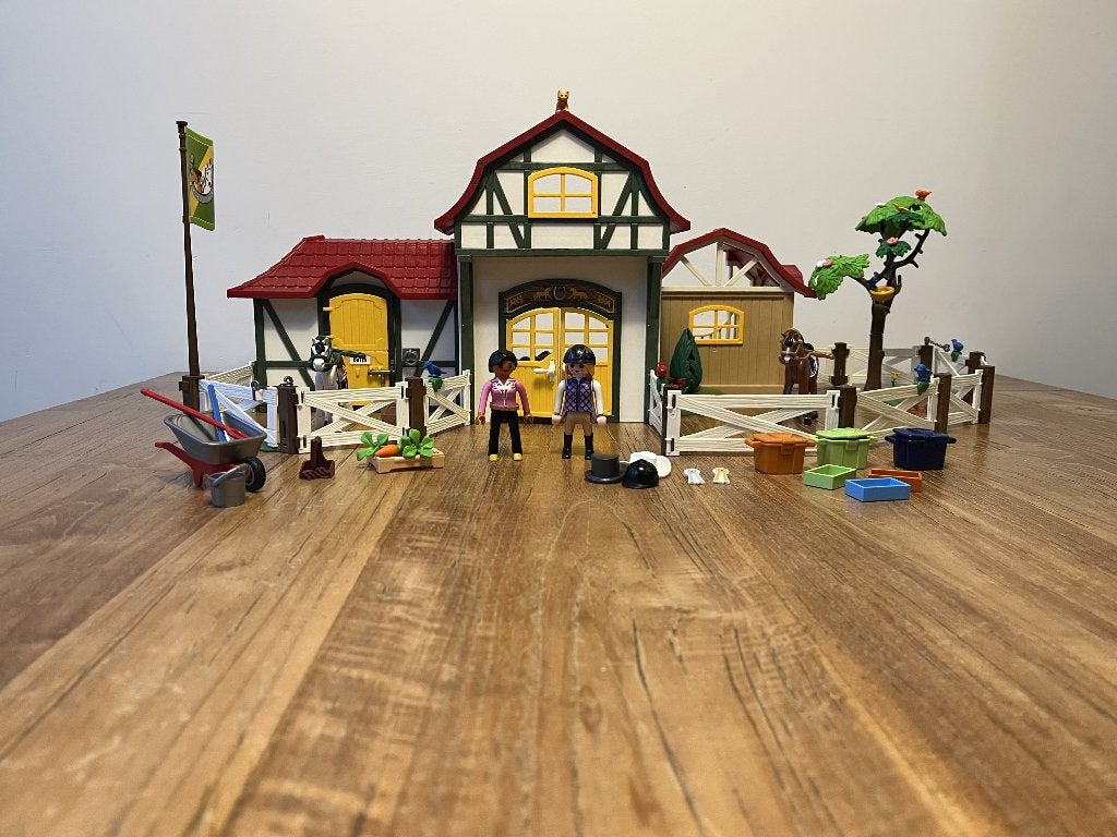 Playmobil Country 6926 Paardrijclub, Kinderen en Baby's, Gebruikt, Gebouw, Complete set, Ophalen of Verzenden