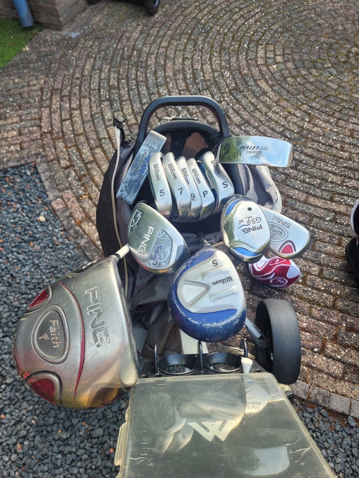 Complete linkshandige golfset, Ophalen of Verzenden, Gebruikt, Set, Ping