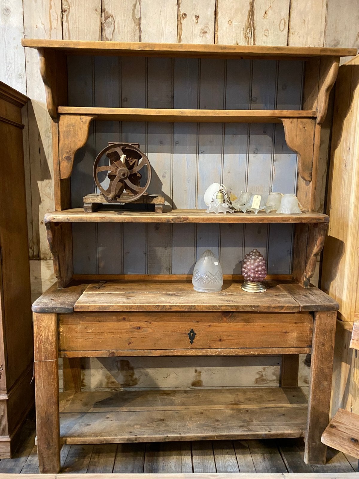 Stoere landelijke kast openkast, Ophalen