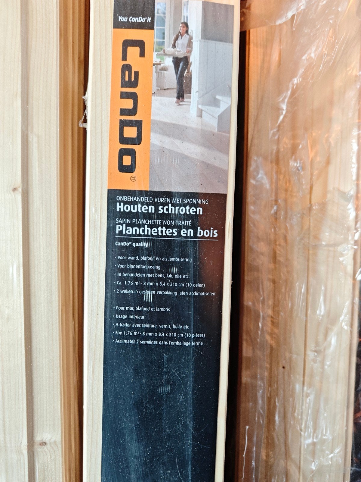 23x CanDo Houten Schroten - Vuren, 105 cm, Ophalen, Minder dan 25 mm, Eiken, Nieuw