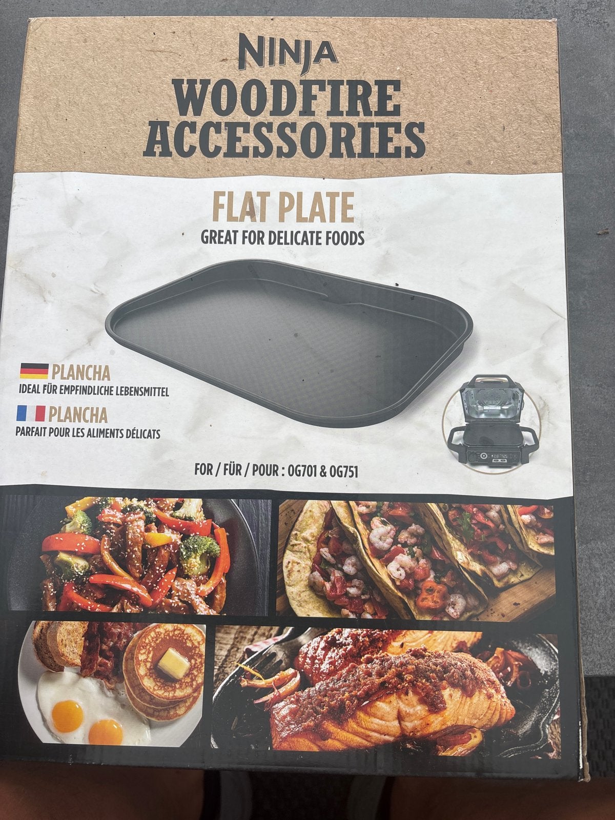 Nieuwe Bakplaat voor Ninja OG701 & OG751 - Flat Plate, Ophalen, Nieuw