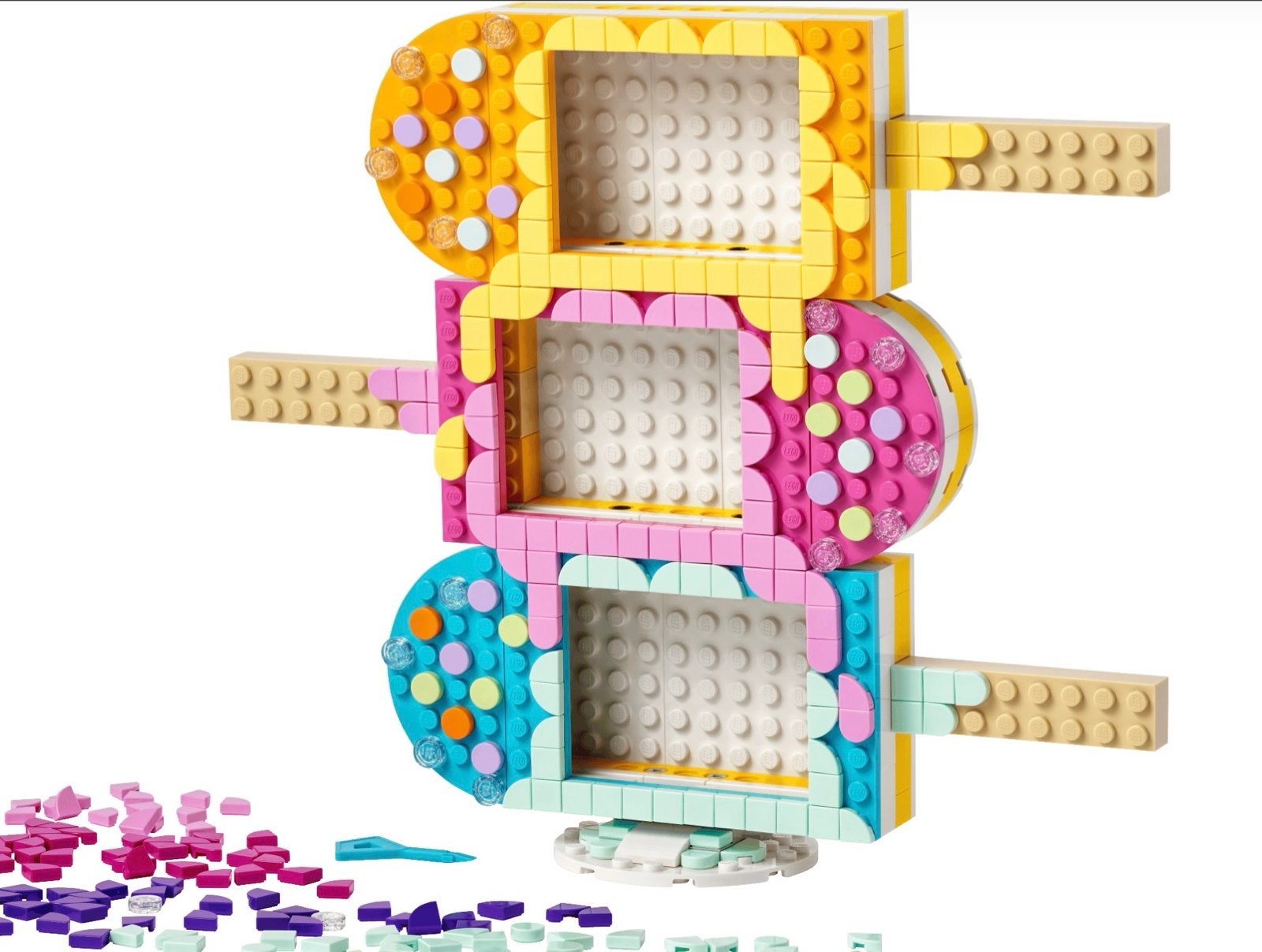 LEGO DOTS IJslolly's Fotolijst, Ophalen of Verzenden, Gebruikt