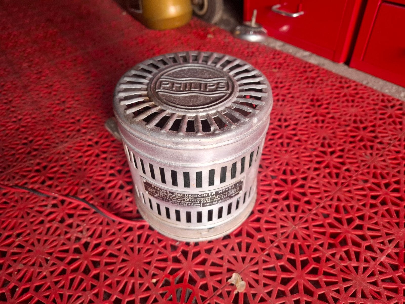 Philips Gelijkrichter 6V - Jaren '60 - Model No. 450, Ophalen of Verzenden