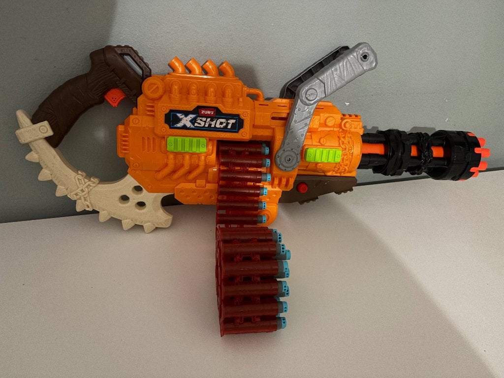 Grote xshot blaster, Kinderen en Baby's, Ophalen, Zo goed als nieuw