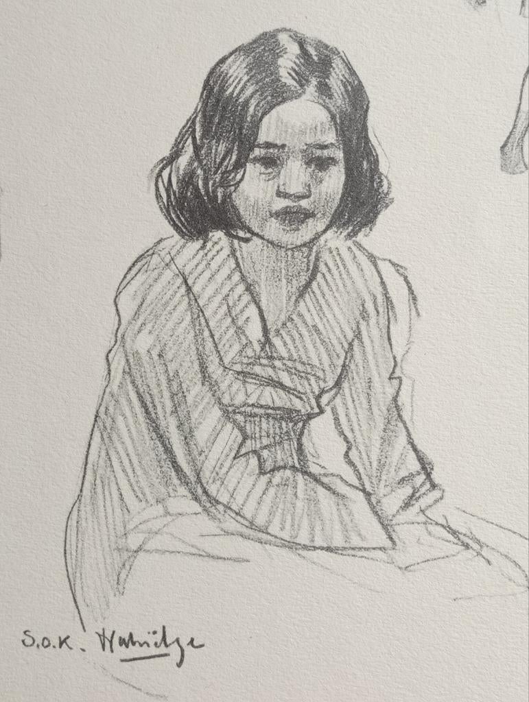 Gabrielse prent Nederlands Indië Indonesië, Ophalen of Verzenden, Voor 1940, Gebruikt, Overige onderwerpen