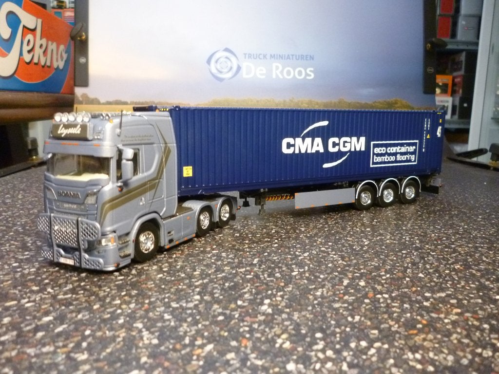 Tekno Scania Next Gen Leyseele met certificaat, Ophalen of Verzenden, Nieuw, Bus of Vrachtwagen, Tekno
