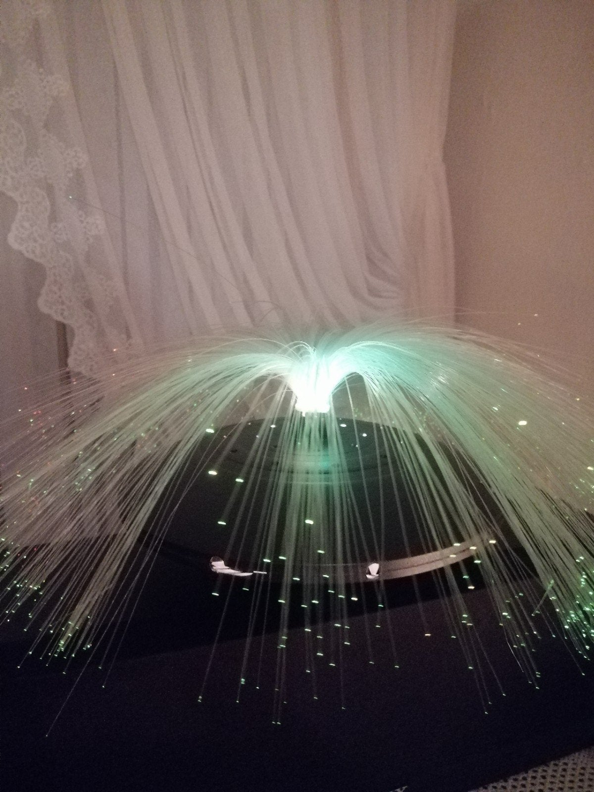 Licht woondecoratie, Ophalen