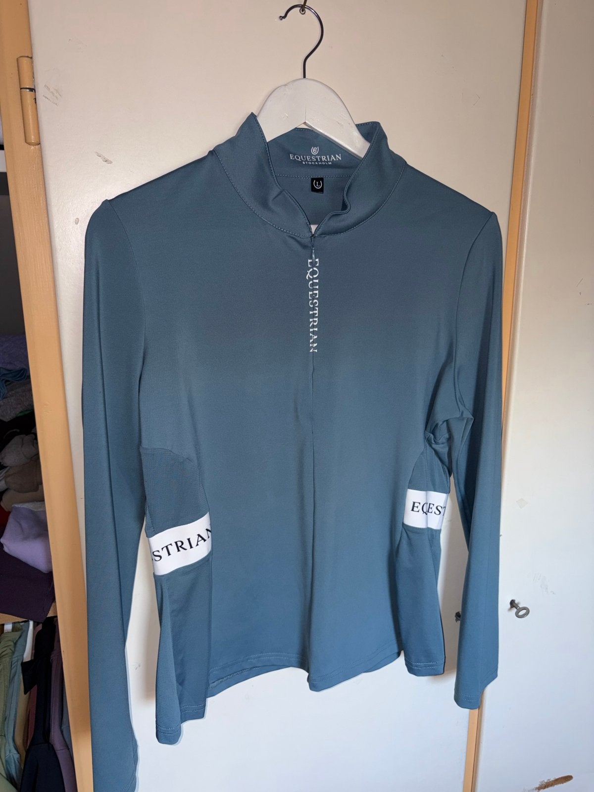 Equestrian Stockholm top Stone Blue Maat L, Blauw, L, Ophalen of Verzenden, Zo goed als nieuw