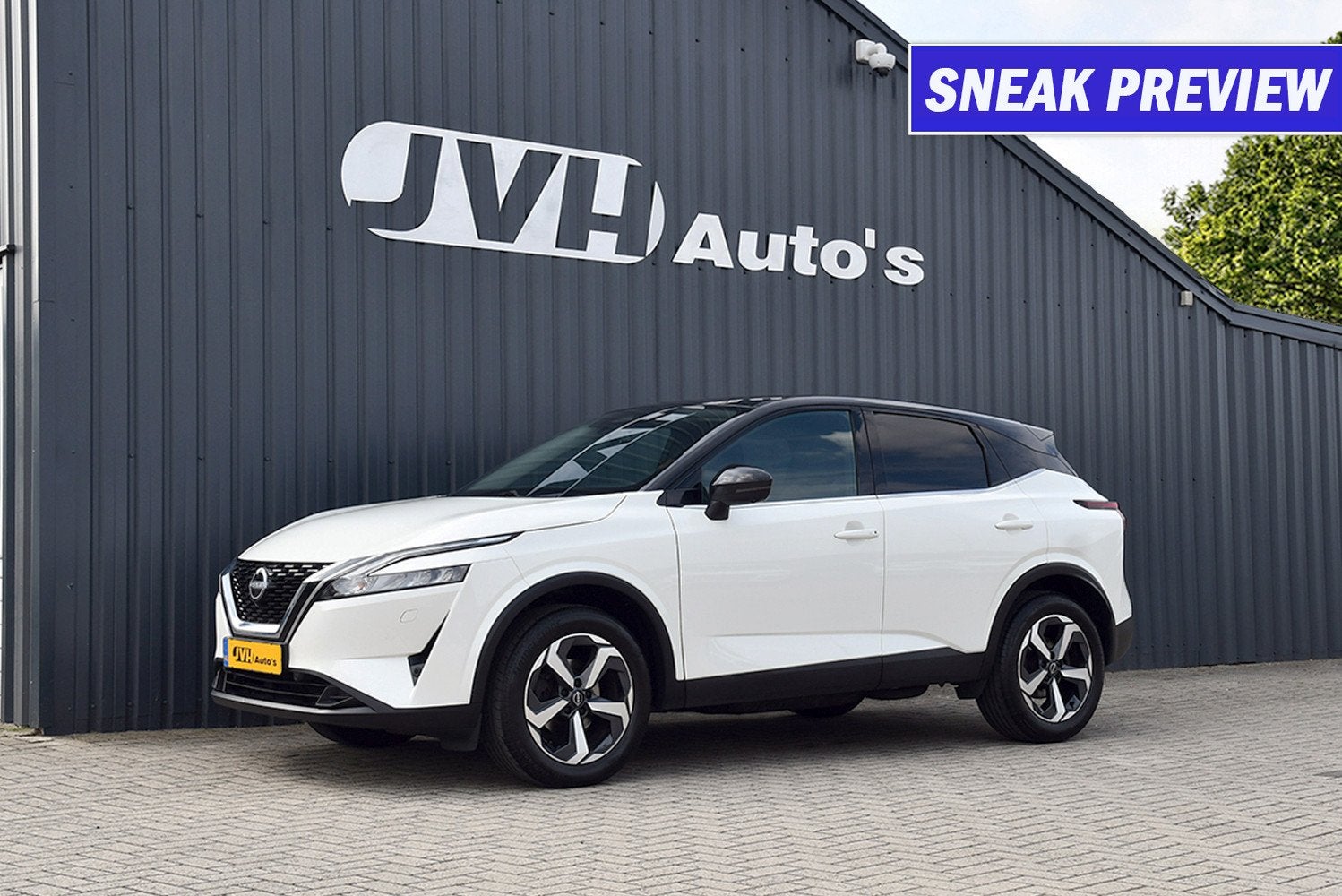 Nissan QASHQAI 1.3 MHEV Xtronic N-Connecta 07-2023 | Virtual, Auto's, Stof, Gebruikt, 4 cilinders, Wit