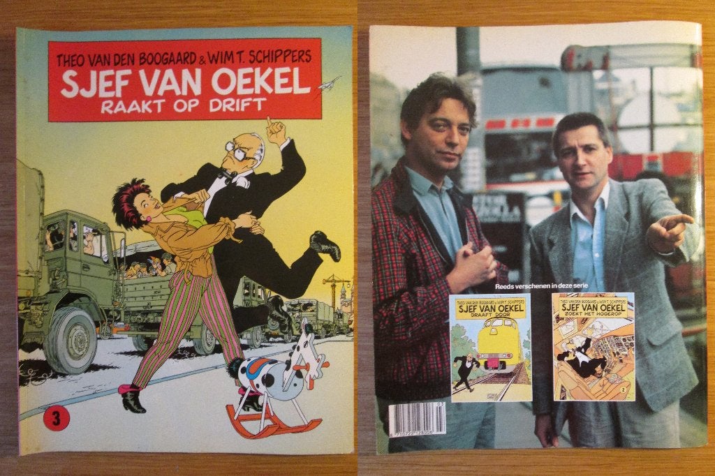 Sjef van Oekel raakt op drift (SC), Eén stripboek, Ophalen of Verzenden, Gelezen, Theo van den Boogaard & Wim T. Schippers