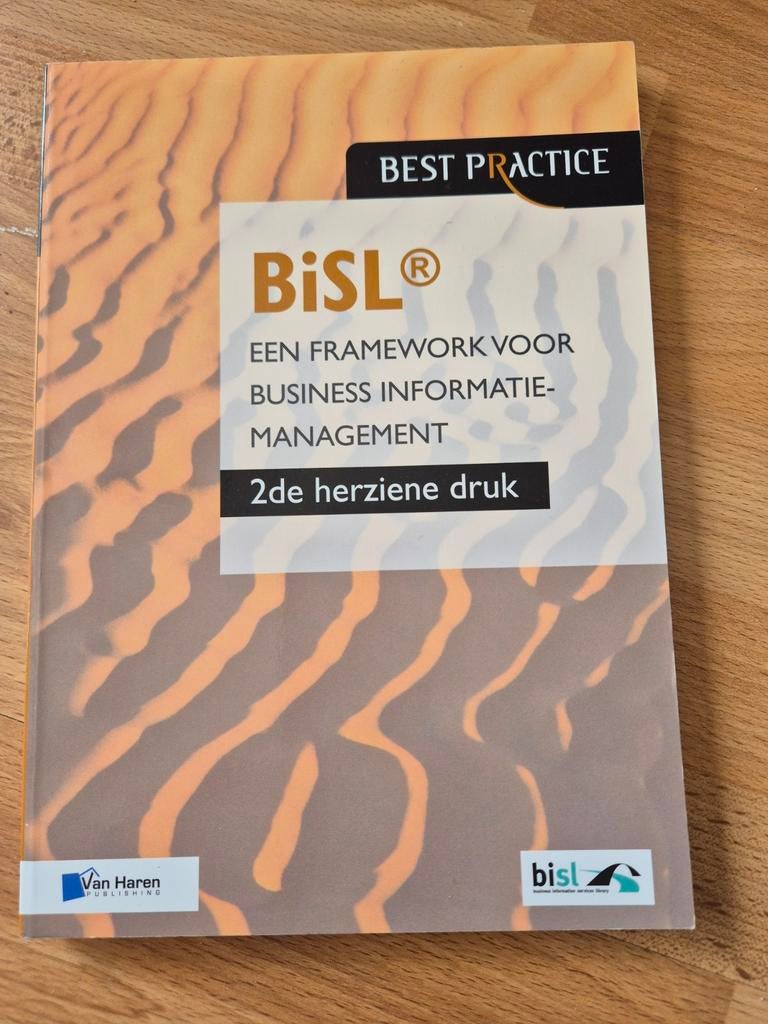 BiSL: Een Framework voor Business Informatiemanagement, Ophalen of Verzenden, Zo goed als nieuw, Management, Remko van der Pols, Ralph Donatz, Frank van Outvorst