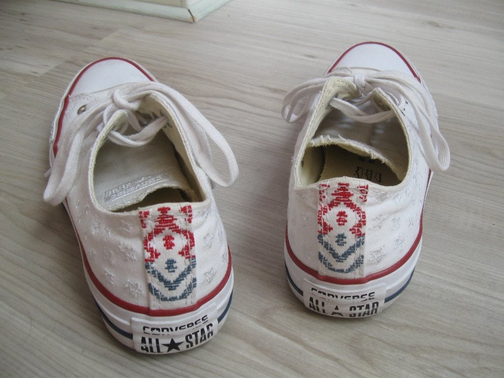 ALL STARS CONVERSE apart model laag wit maat 37 goede staat, Wit, Ophalen of Verzenden, Converse All Stars, Sneakers of Gympen