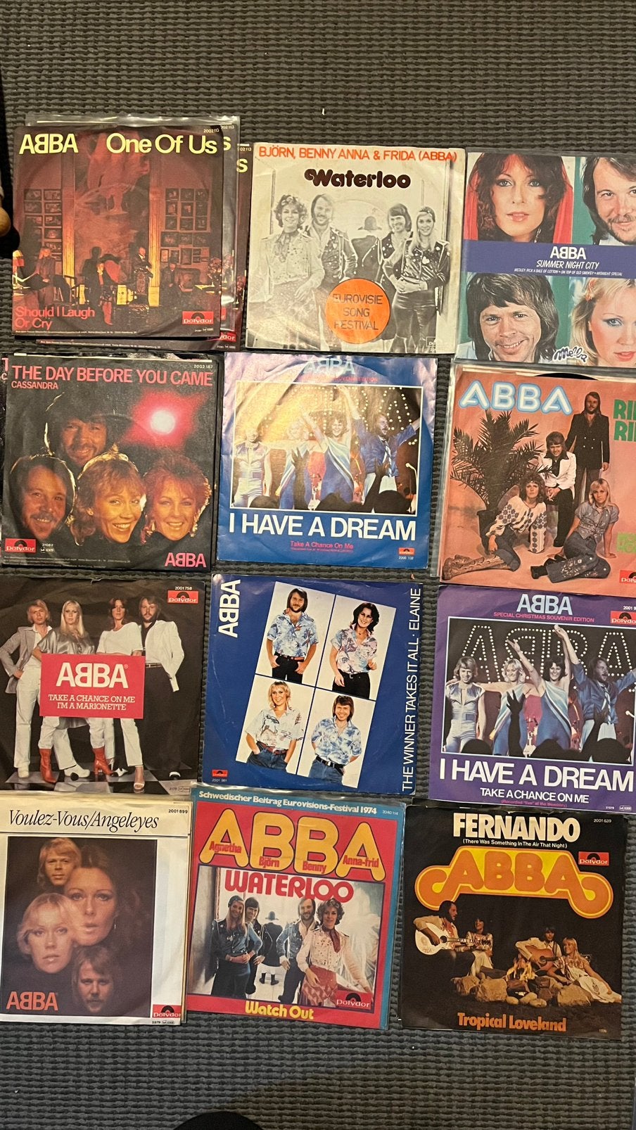 Abba -singles verzameling 1-2-3-4-5, Cd's en Dvd's, Verzenden, Zo goed als nieuw