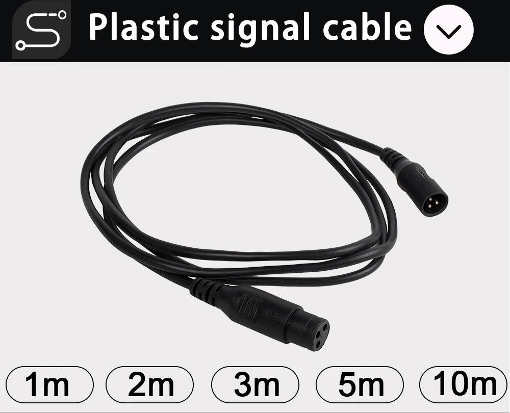Nieuwe First Class Waterdichte Dmx Kabels 3m, Ophalen of Verzenden, Nieuw, Complete set