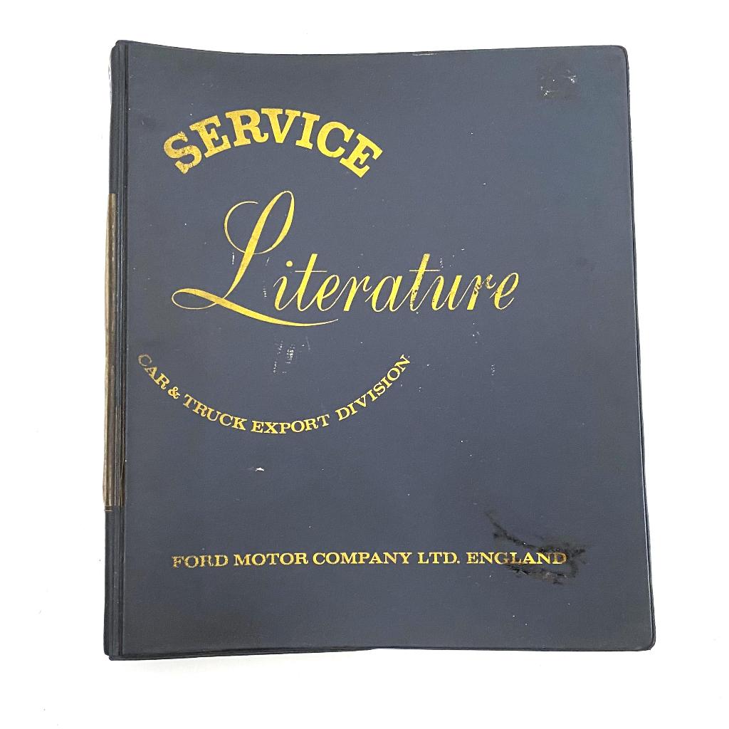 1963 Ford service literature., Auto diversen, Handleidingen en Instructieboekjes, Verzenden
