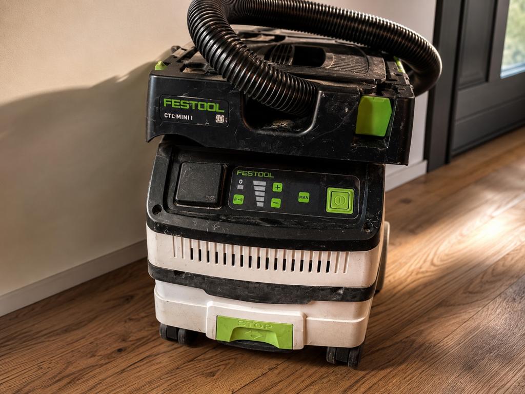Festool CTL Mini I Compacte Stofzuiger voor Professionals, Witgoed en Apparatuur, Stofzuigers, Gebruikt, Industriële stofzuiger