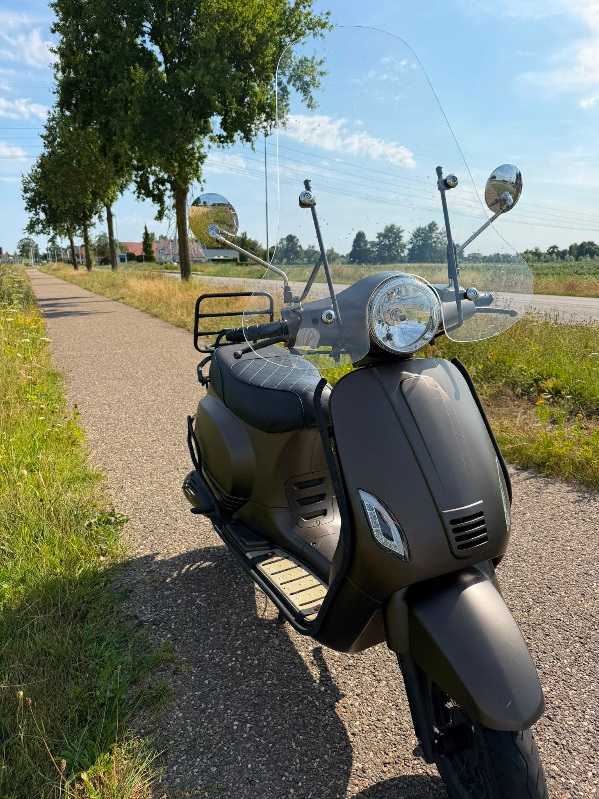 La Souris Scooter - Mat Bruin - Goede Staat, Gebruikt, Benzine, Ophalen, Overige merken