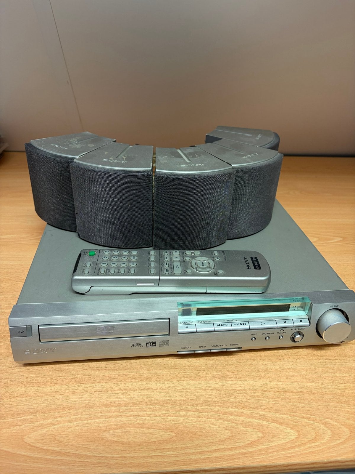 Sony HCD-S300 CD/DVD Receiver met 5.1 Surround Speakers, Ophalen, Gebruikt, 5.1-systeem, Sony