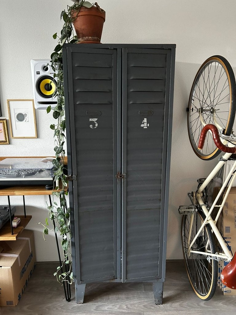 Vintage Locker Kasten, Ophalen, Gebruikt