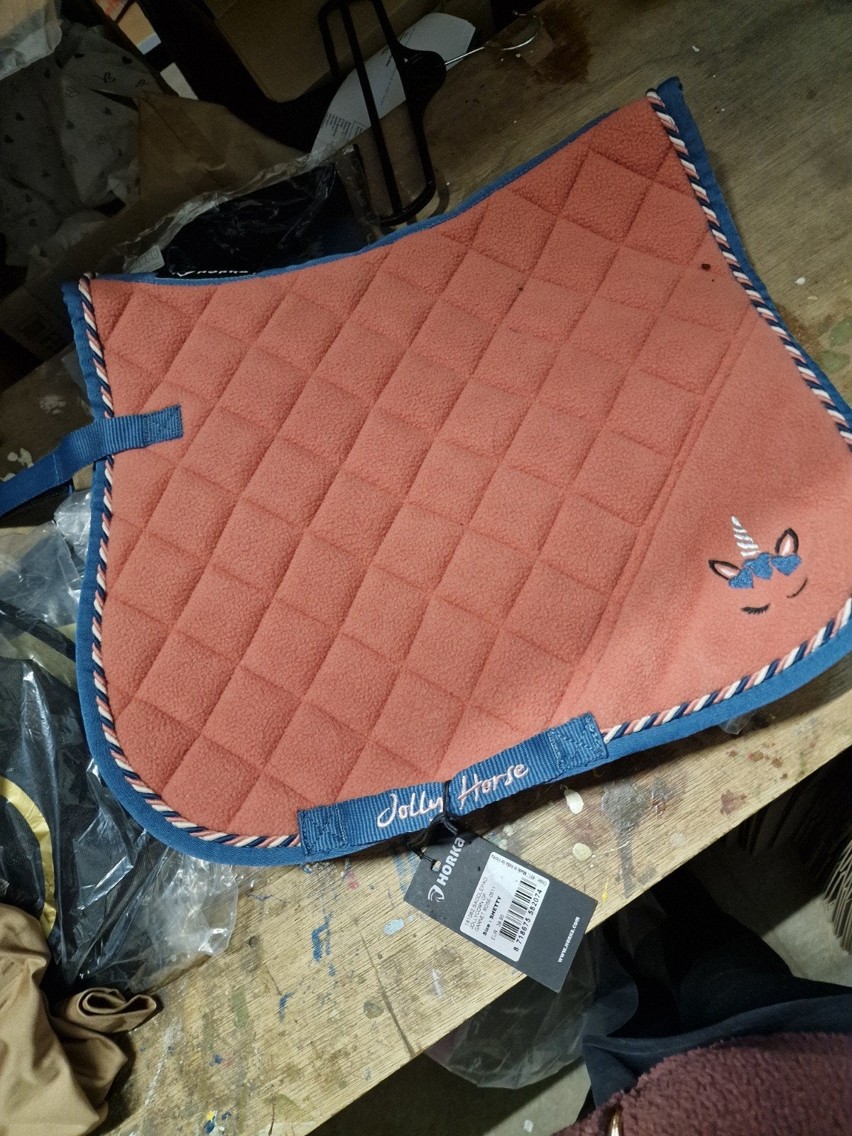 Horka jollycorn zadeldekje maat shetlander, Shetlander/Mini, Overige merken, Horka, Horka