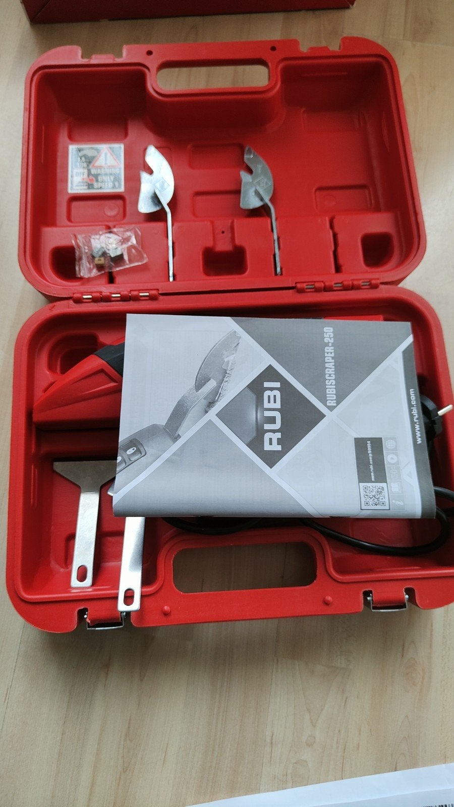Rubi Rubiscraper 250W - Professionele Voegverwijderaar, Ophalen of Verzenden, Zo goed als nieuw
