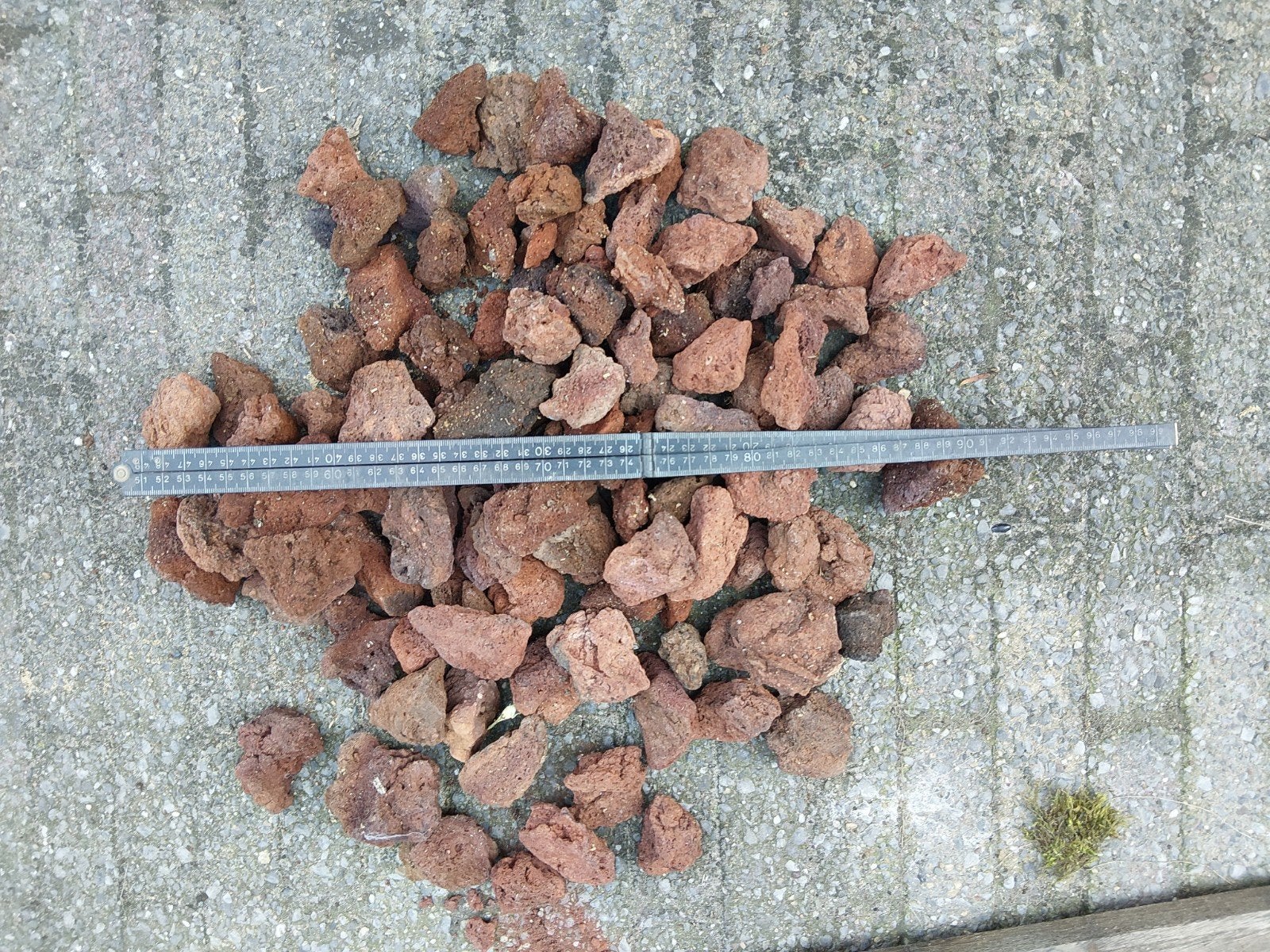 Lavastenen voor gashaard of grill, Ophalen of Verzenden, Gebruikt
