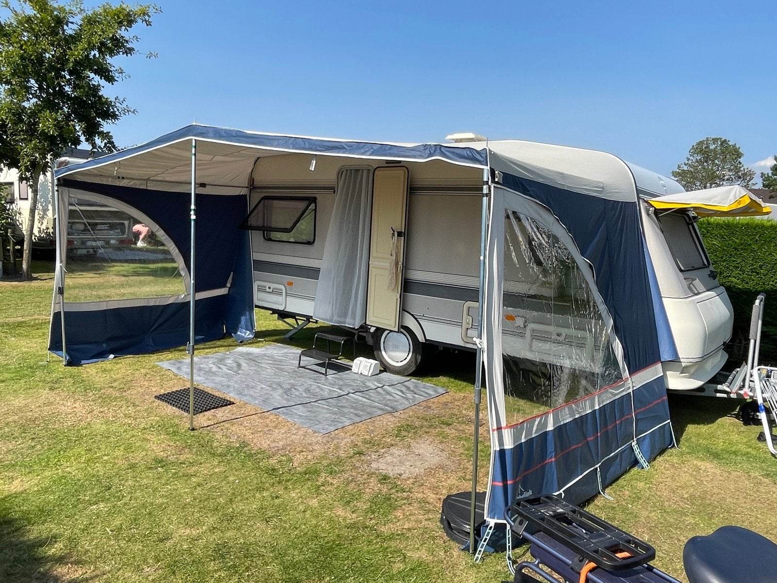 Obelink Panorama T10 voortent/luifel voor caravan, Caravans en Kamperen, Caravan accessoires, Ophalen, Gebruikt