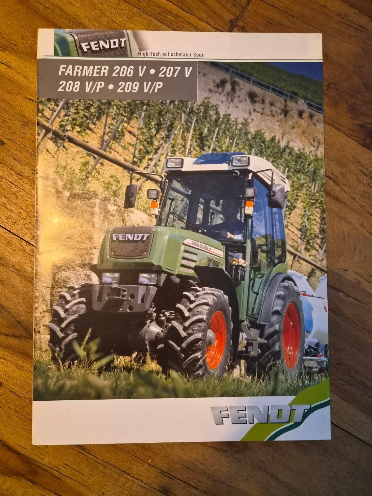 tractor folder Fendt Farmer 206 V, 207 V, 208 V/P, 209 V/P, Ophalen of Verzenden