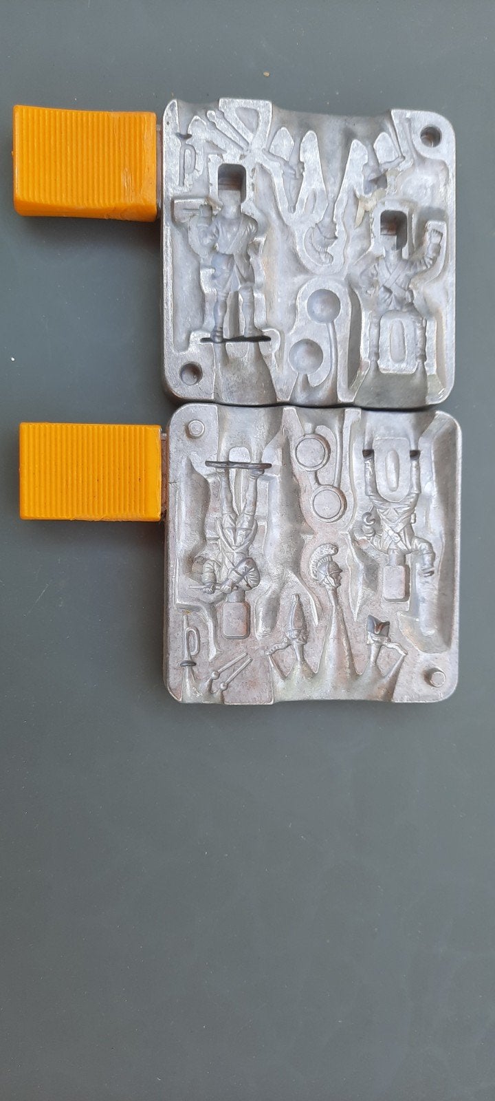Lood/tin gietvormen set - Diverse figuren, Ophalen of Verzenden, Gebruikt
