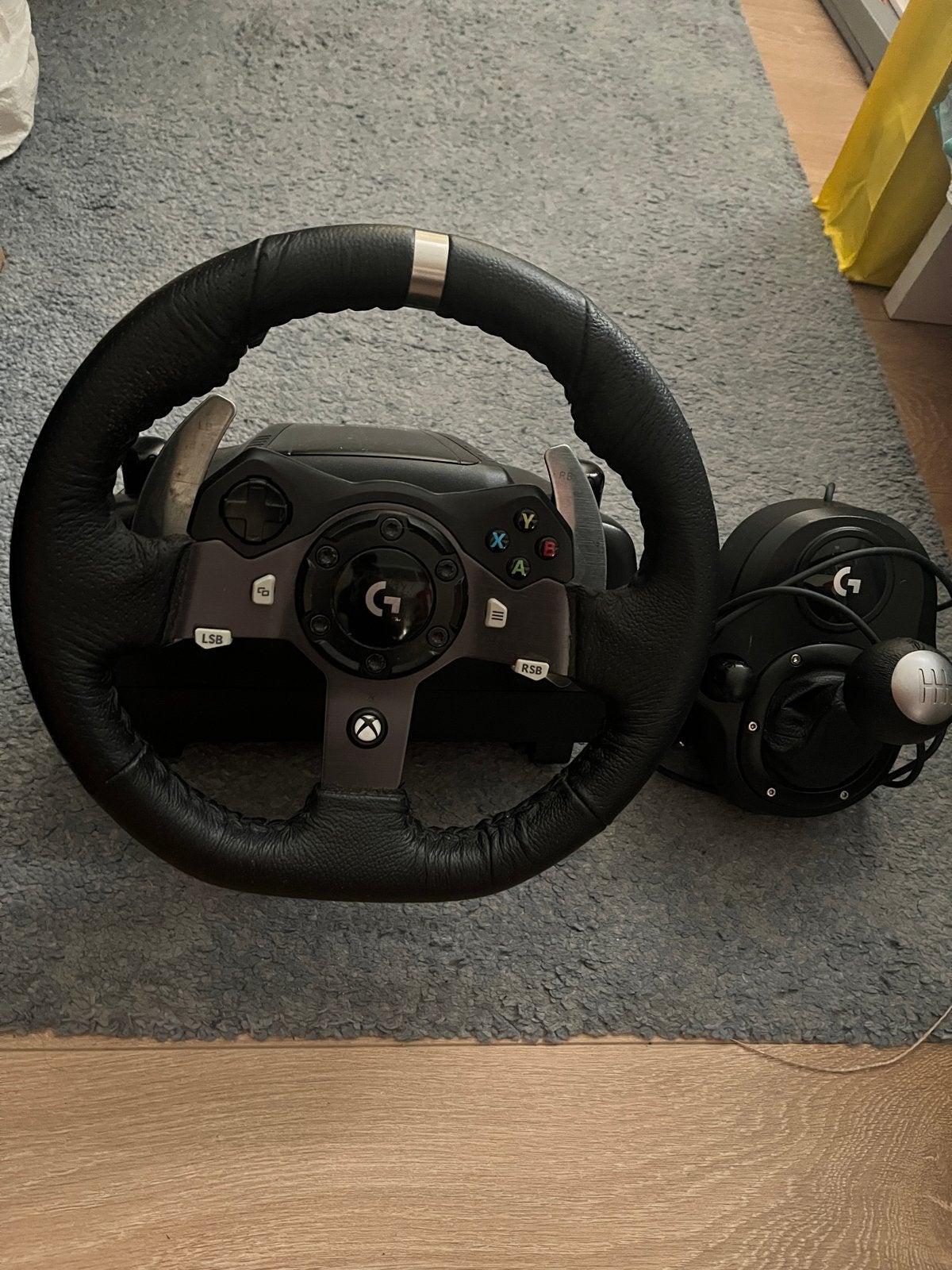 Logitech G920 Driving Force racestuur met pedalen, Ophalen, Racestuur, Xbox, Force feedback