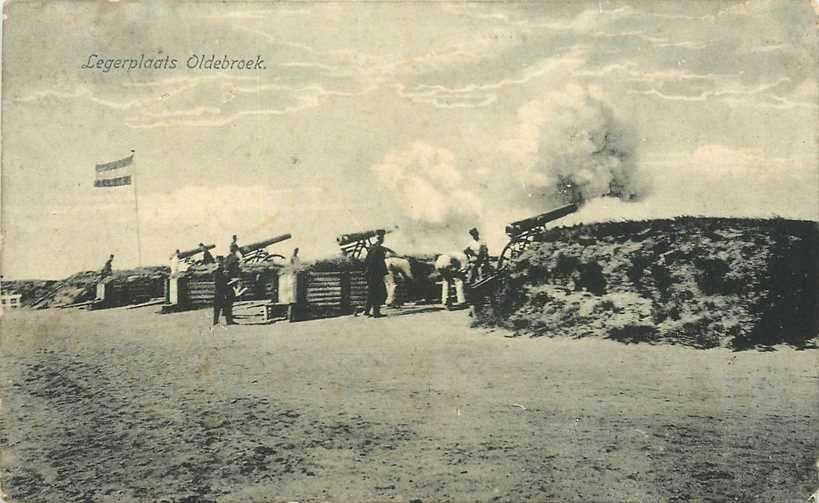 380-221-025 Oldebroek Legerplaats, Verzenden, Voor 1920, Gelderland
